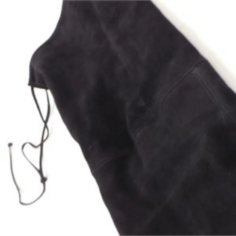 Stuart Weitzman Highland Black Suede Over-the-Knee Boots Women’s Size 8.5